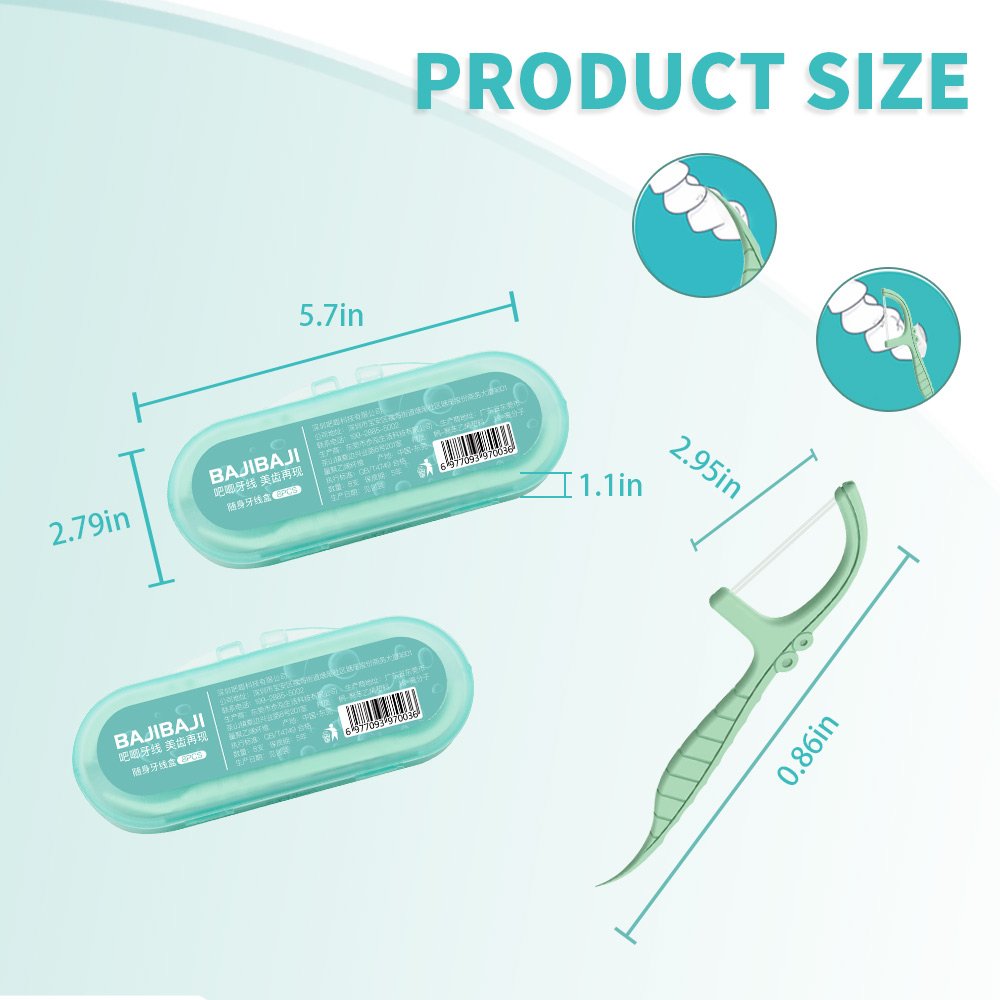 Portable Dental Floss High Quality Dental Floss Picks for Freshen Breath Professional Oral Cleaner