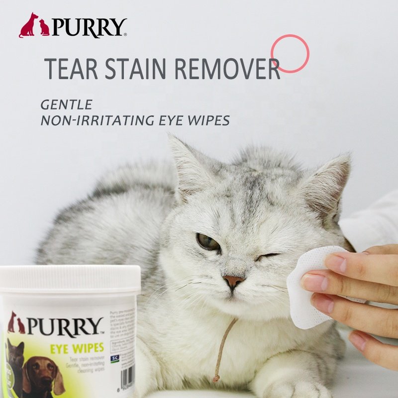 Pet dental wipe care small round clean teeth remove tartar and gum massage and freshen breath for dog & cat