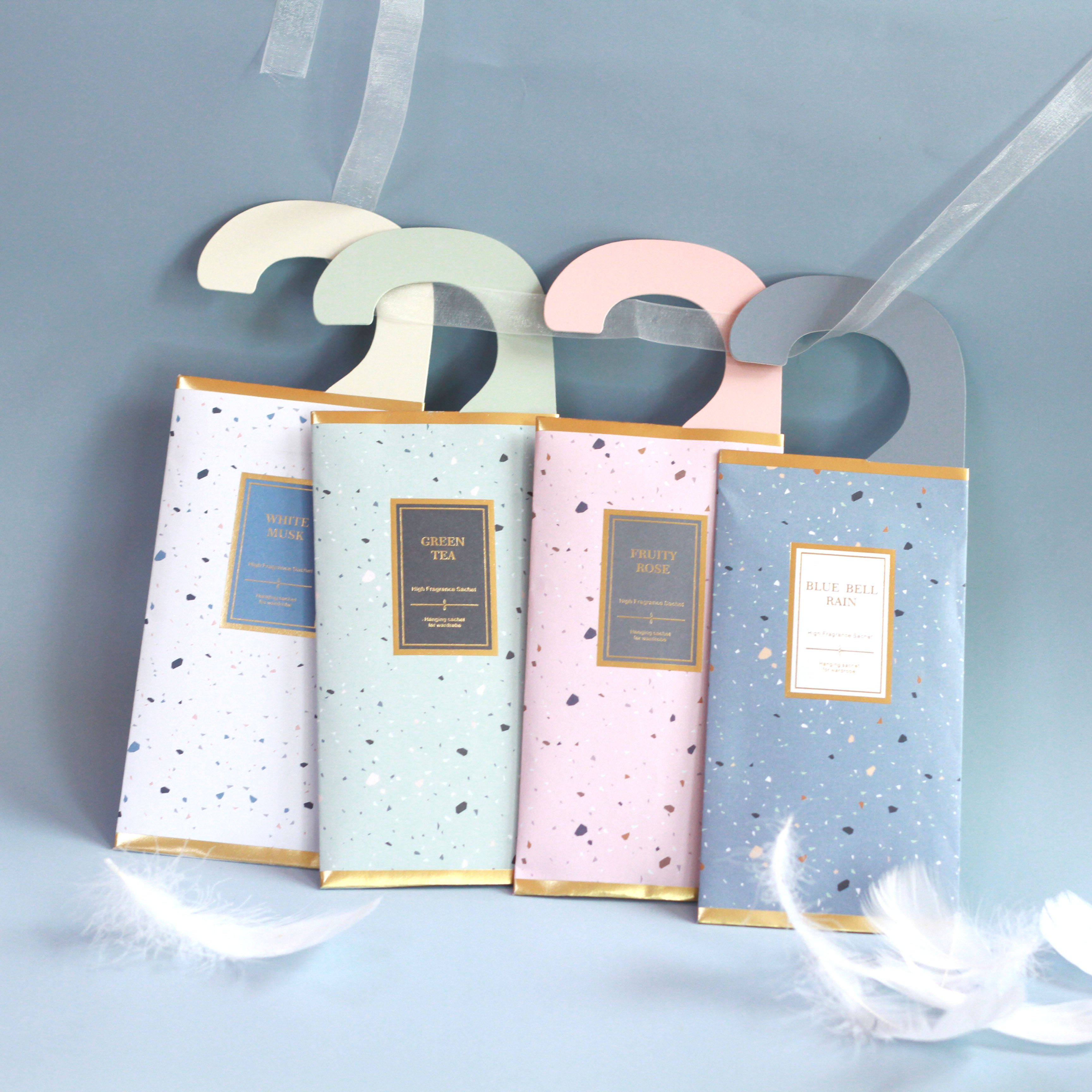 NEWIND Scented Paper Aroma Bag long lasting Fragrance Air Freshener Scented Sachet