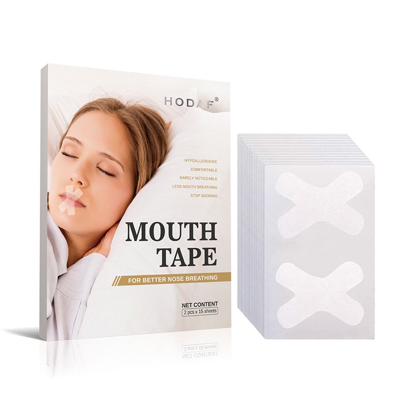 2023 NEW Design Hodaf hotsale Wholesale Sleeping Quality Improvement Sleep Mouth Strips Mouth Tape for Snoring