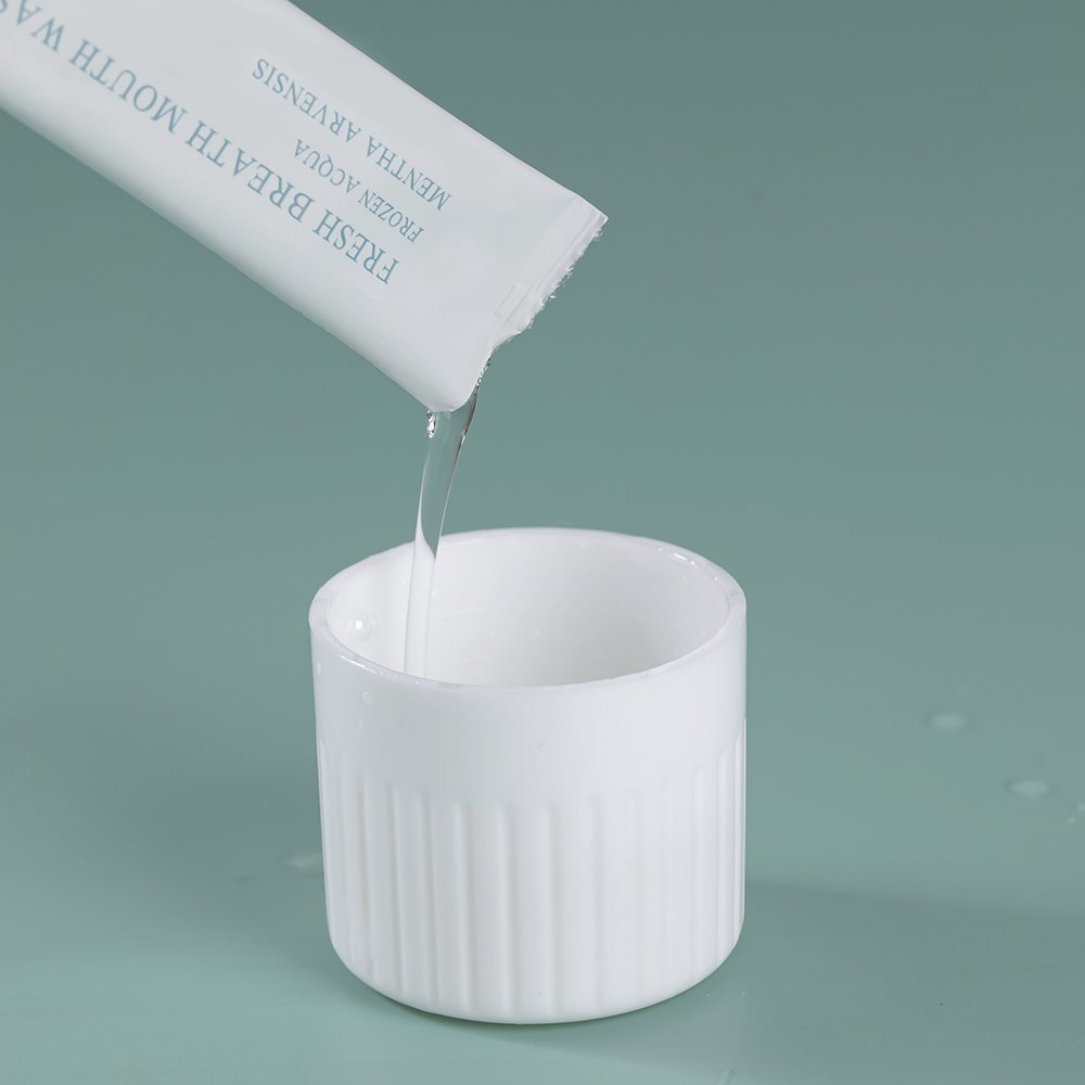 Factory Customized OEM Portable Mint Fresh breath Mouthwash 10ml*20