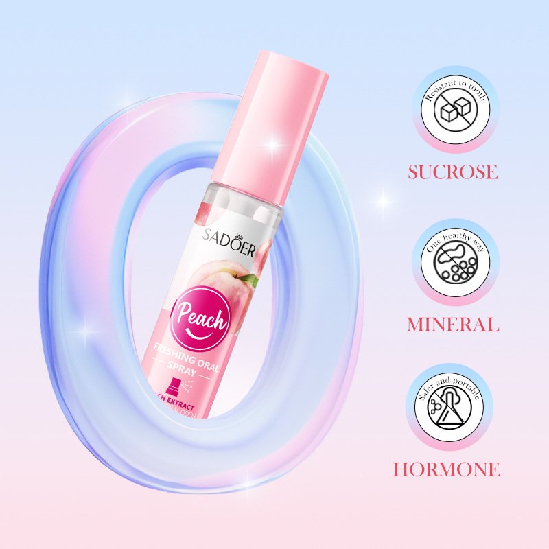 SADOER OEM ODM Portable Mint Mouth Spray Refreshing Oral Care Persistent fragrance Breath Refresher Oral Spray