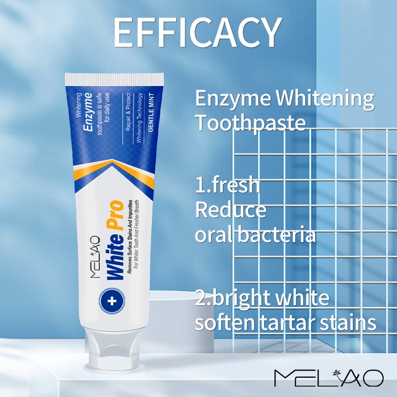 Tooth Paste Mouth Freshener Breath Refresher Teeth Cleaning Care Enzyme Whitening Toothpaste With Amino Acid