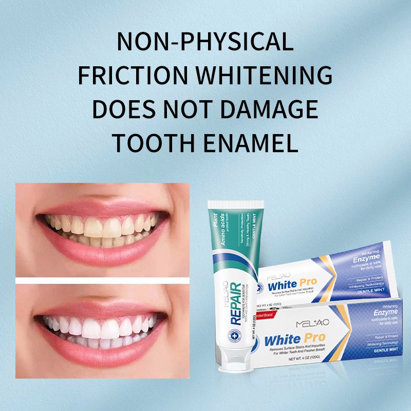 Tooth Paste Mouth Freshener Breath Refresher Teeth Cleaning Care Enzyme Whitening Toothpaste With Amino Acid