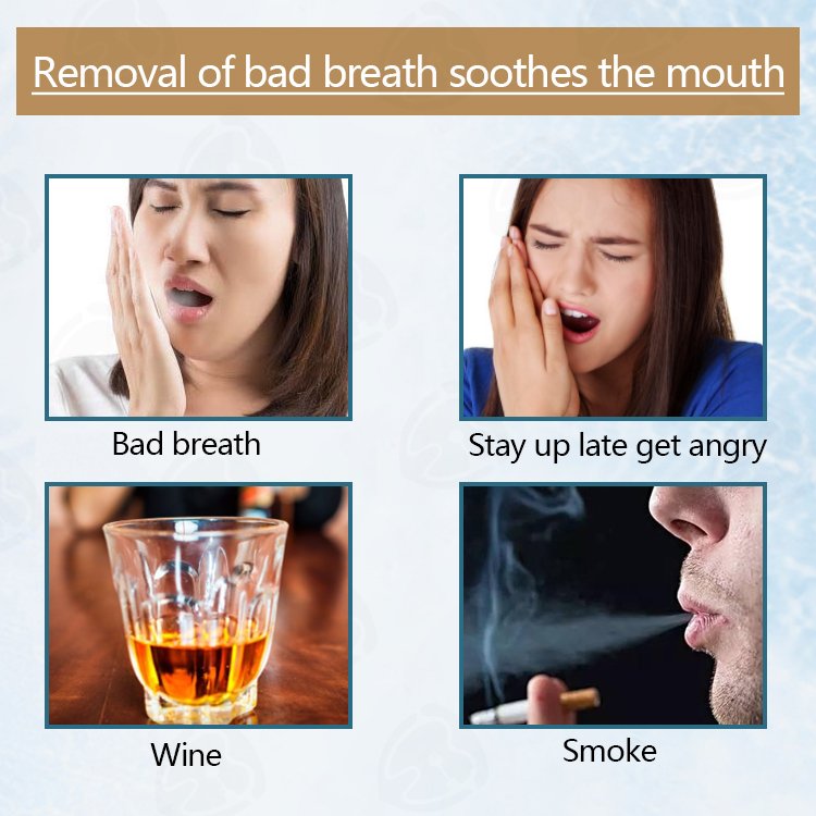 Portable Cool Mint Flavor Perfume Fresh Breath Oral Mouth Freshener Spray