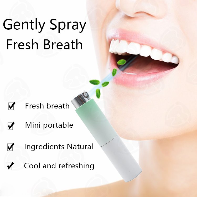 Portable Cool Mint Flavor Perfume Fresh Breath Oral Mouth Freshener Spray