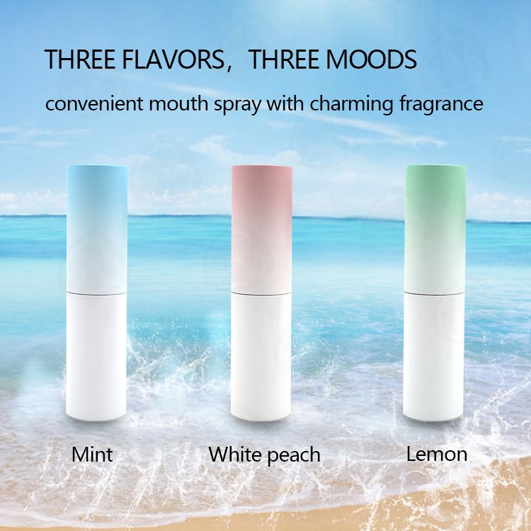 Portable Cool Mint Flavor Perfume Fresh Breath Oral Mouth Freshener Spray