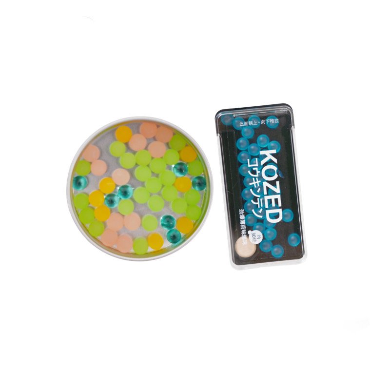 30 Sugar Free LOGO Fruit Mint Oral Care Pills Exploding Pearl Candy Burst Mouth Freshener Breath Fresh Beads