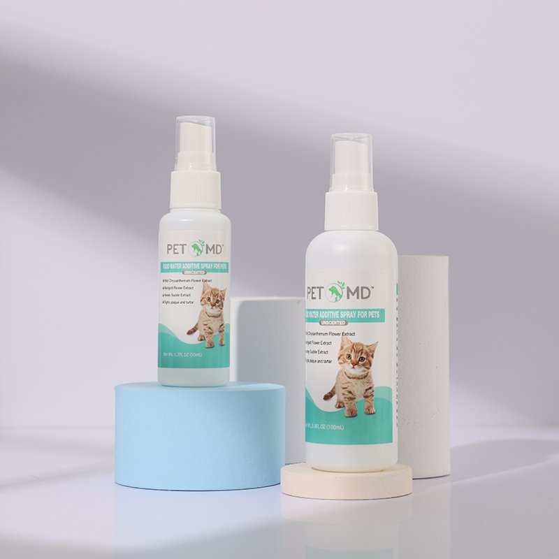 cleansing teeth High quality spray breath dental oral care pet Food Water Additive Spray for Dogs & Cats
