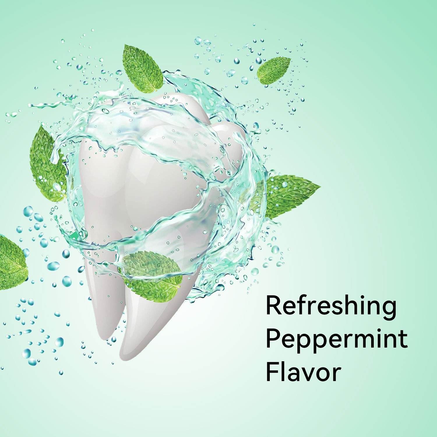 Fresh Mint Natural Flavored Breath Fresheners 50 Pieces Oral Care Toothpaste Fruit-Based Breath Spray Toothpaste For Teeth