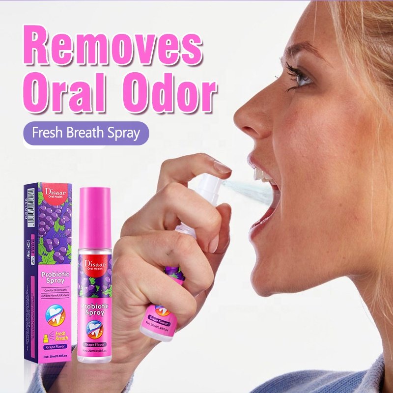 Wholesale Freshener mouth before kiss spray for bad breath odor removal oral care spray