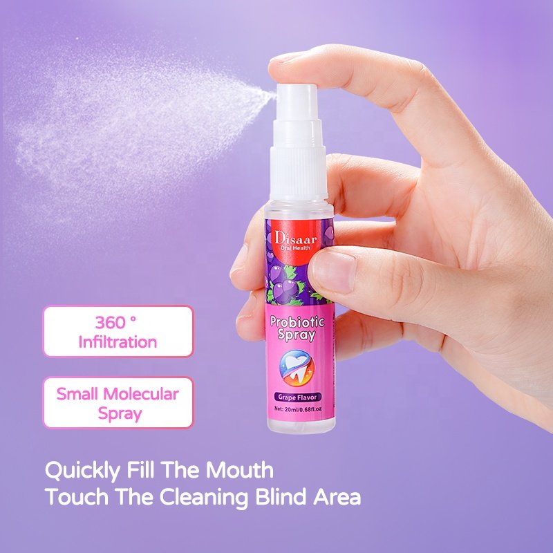 Wholesale Freshener mouth before kiss spray for bad breath odor removal oral care spray