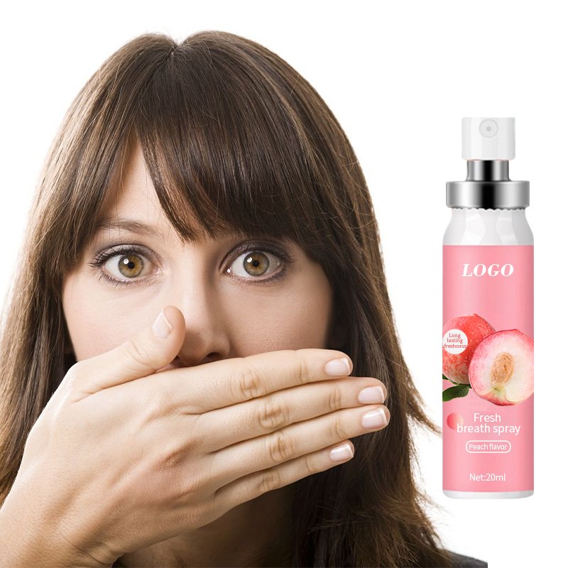 Portable oral freshener disposable English package Spray spray to freshen your breath