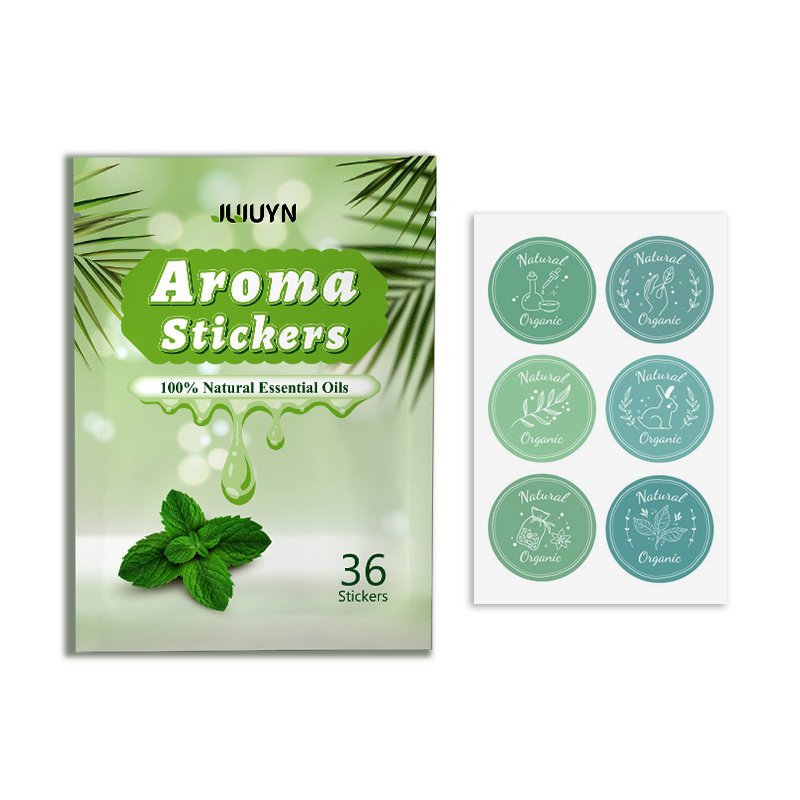 Natural Pure Aroma Essence Oil Scented Stickers Refreshing Fragrance Breath Freshener Long-lasting Scents Fresheners Patch