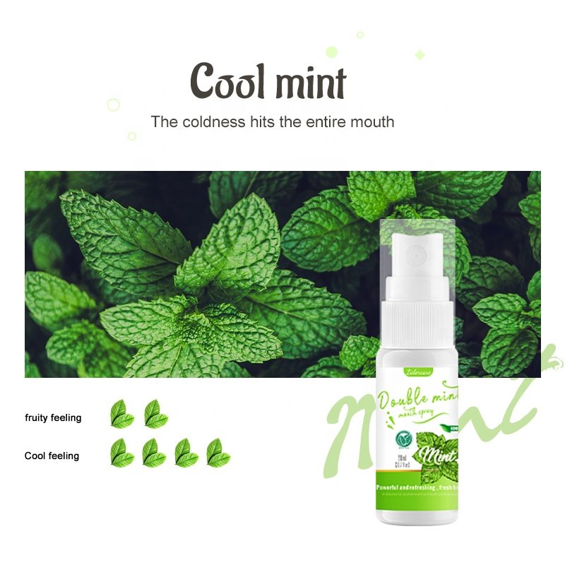 Professional Odor Treatment Spray Refresher Fresh Breath Remove Bad Breath Smoke Honey Peach Spray Mouth Spray For Bad Breath