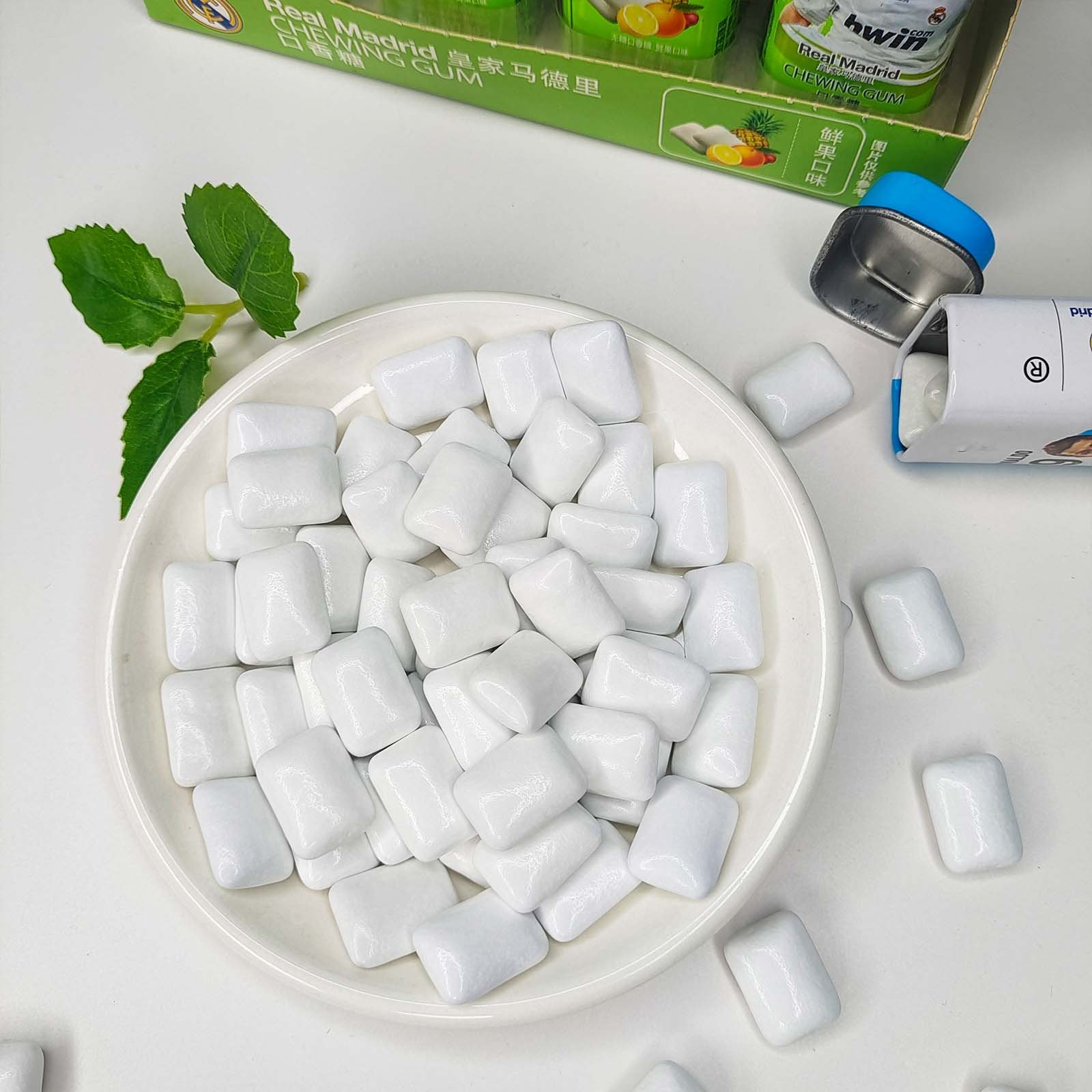 Private Label Service Bulk Package 20kg 100% Xylitol Chewing Gum