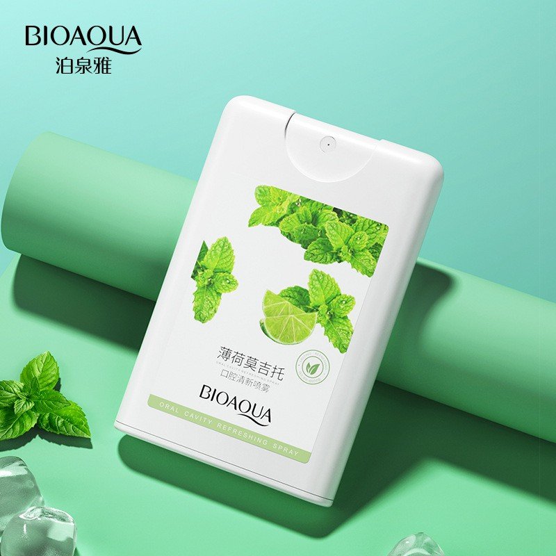 BIOAQUA Wholesale Portable White Peach Oral Spray Sweet Breath Care Mouth Care