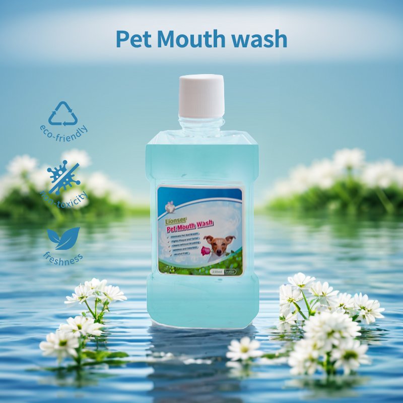 Professional manufacturer dog and cat Breath Freshener Pet Mouthwash Pets Breath Freshener