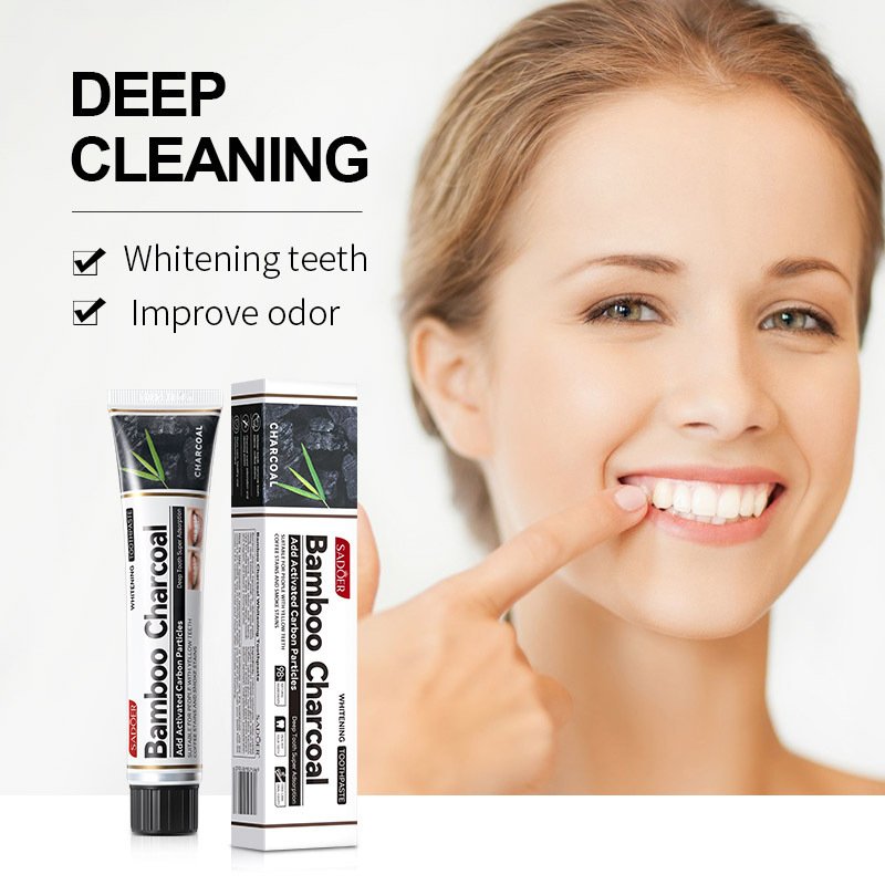 Whitening Toothpaste Teeth Cleaning Remove Plaque Stain Freshen Breath Nature Bamboo Charcoal Toothpaste Oral Hygiene Care