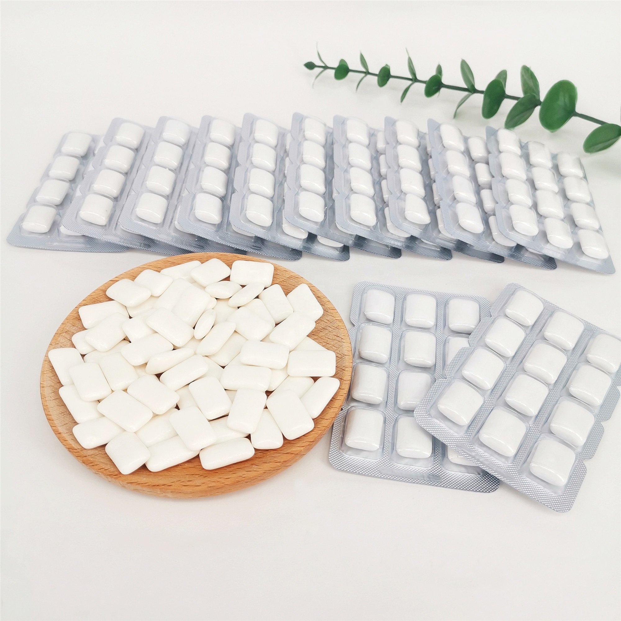 Private Label Service Blister Package 60g 100% Xylitol Chewing Gum