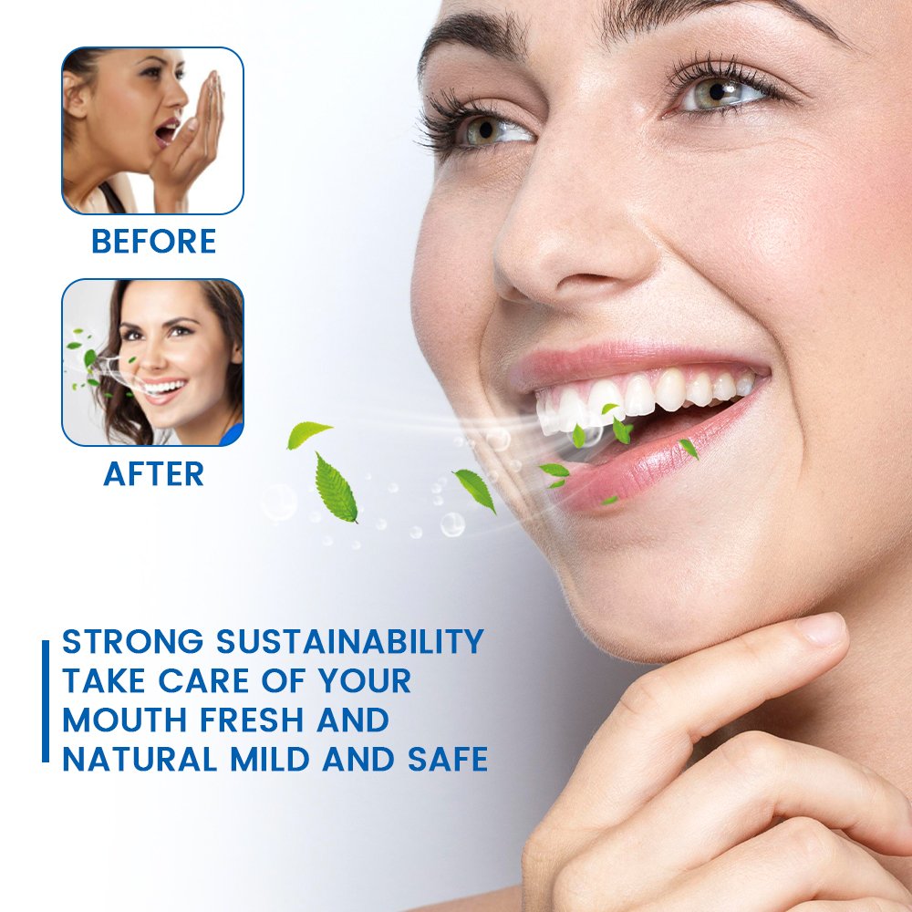 New Sumifun 12 Pieces Herbal Mouth Odor Freshener Patch Keep Breath Fresh Mouth Odor Removal Patch