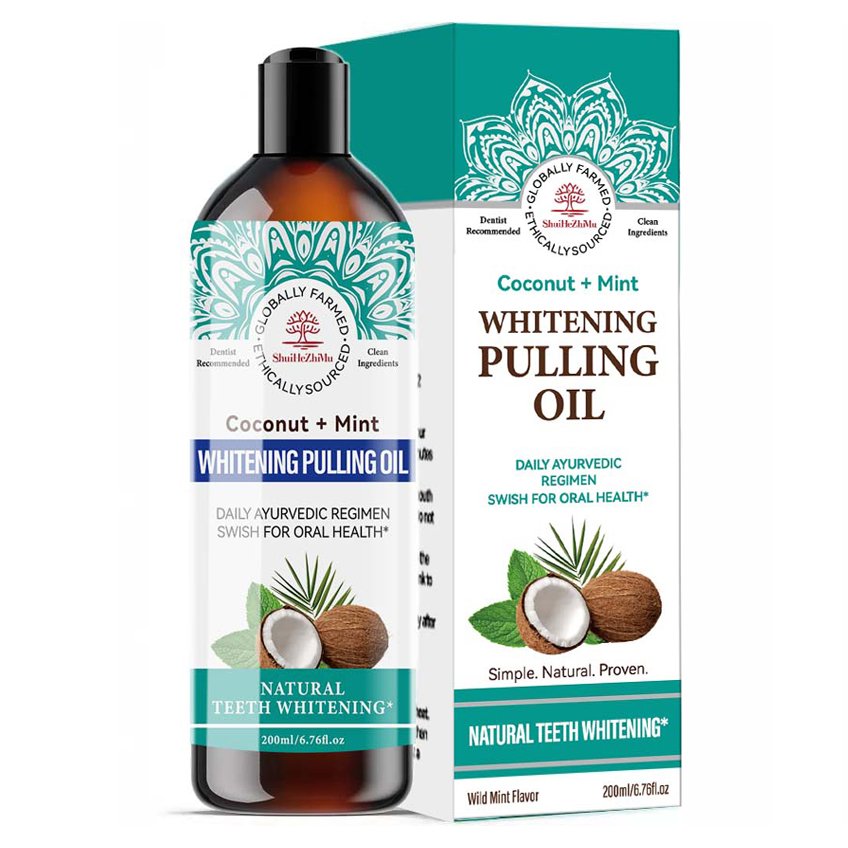 Private Label Organic Travel Rinse Odor Mouthwash Lasting Remove Bad Breath Whitening Teeth Pulling Oil Mouth Wash