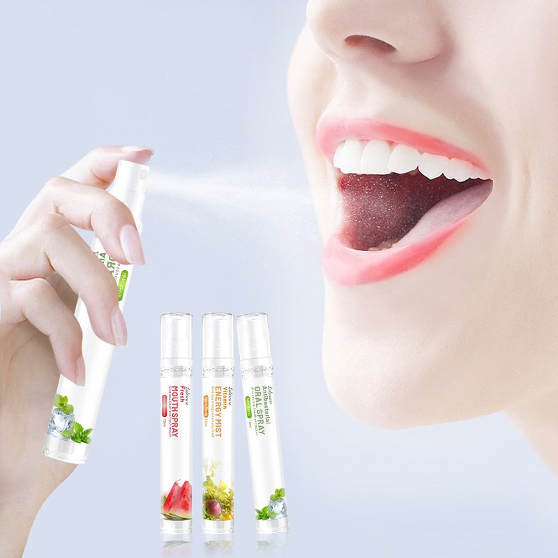 Professional Odor Treatment Spray Refresher Fresh Breath Remove Smoke Watermelon Flavor Sweet Spray Mouth Spray For Bad Breath