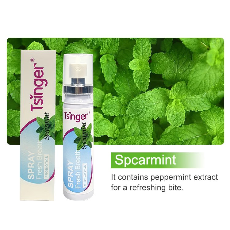 Wholesale Durable Type Freshens Probiotic Mouth Bad Breath Spray Mouth Deodorant