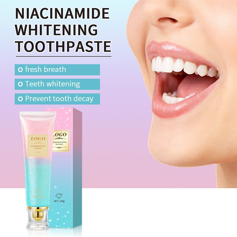 Wholesale whitening fresh breath nicotinamide whitening tartar removing toothpaste