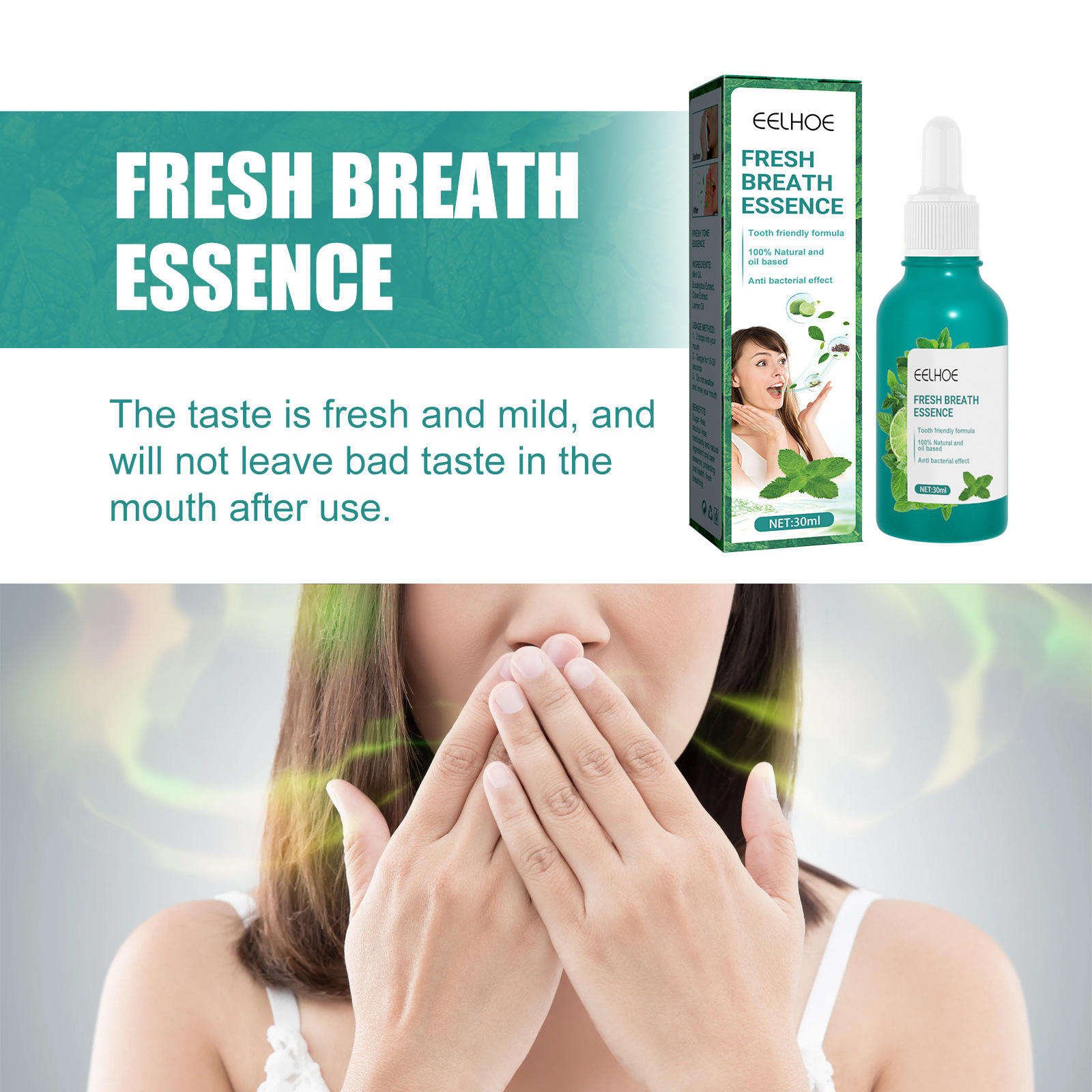 New Mouth Care Product Spray Fresh Breath Mints Essence Eliminates Odor In The Mouth Fresh Breath Clean the Mouth 30ml
