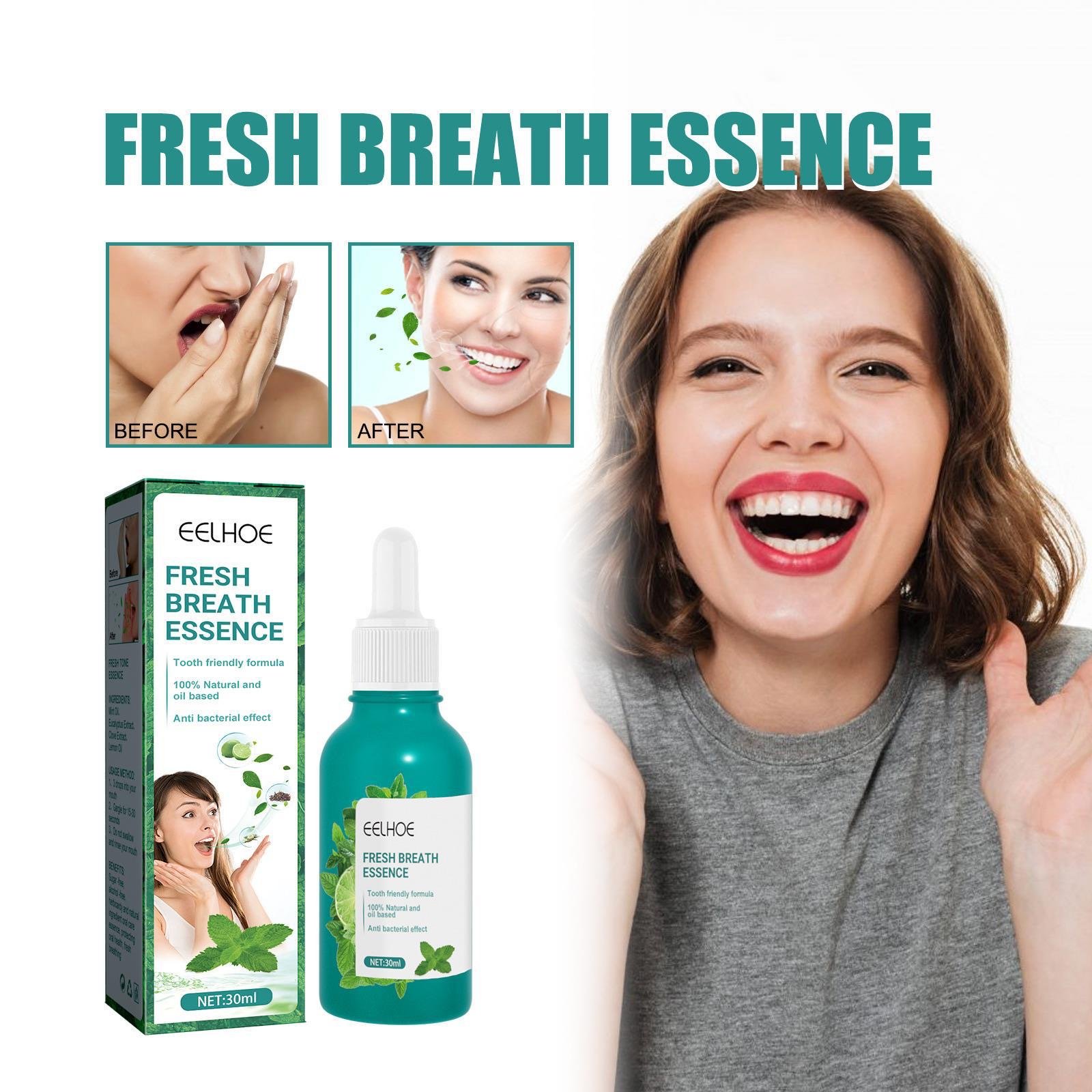 New Mouth Care Product Spray Fresh Breath Mints Essence Eliminates Odor In The Mouth Fresh Breath Clean the Mouth 30ml