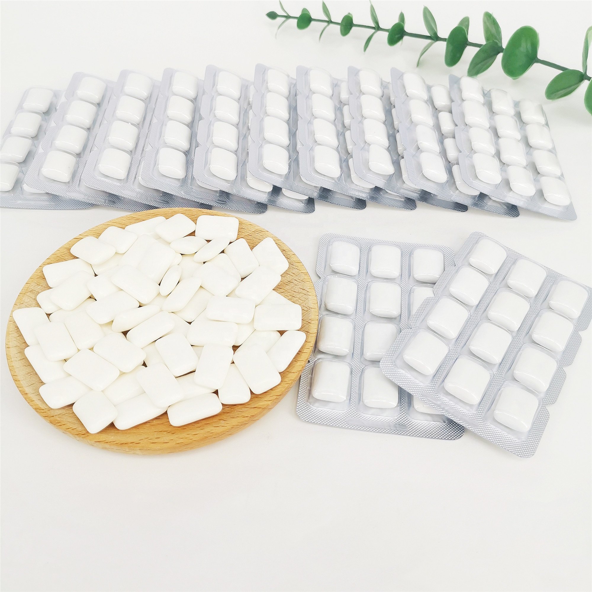 Easy Taken Blood Sugar not Raise 100% Xylitol Oral Care Chewing Gum