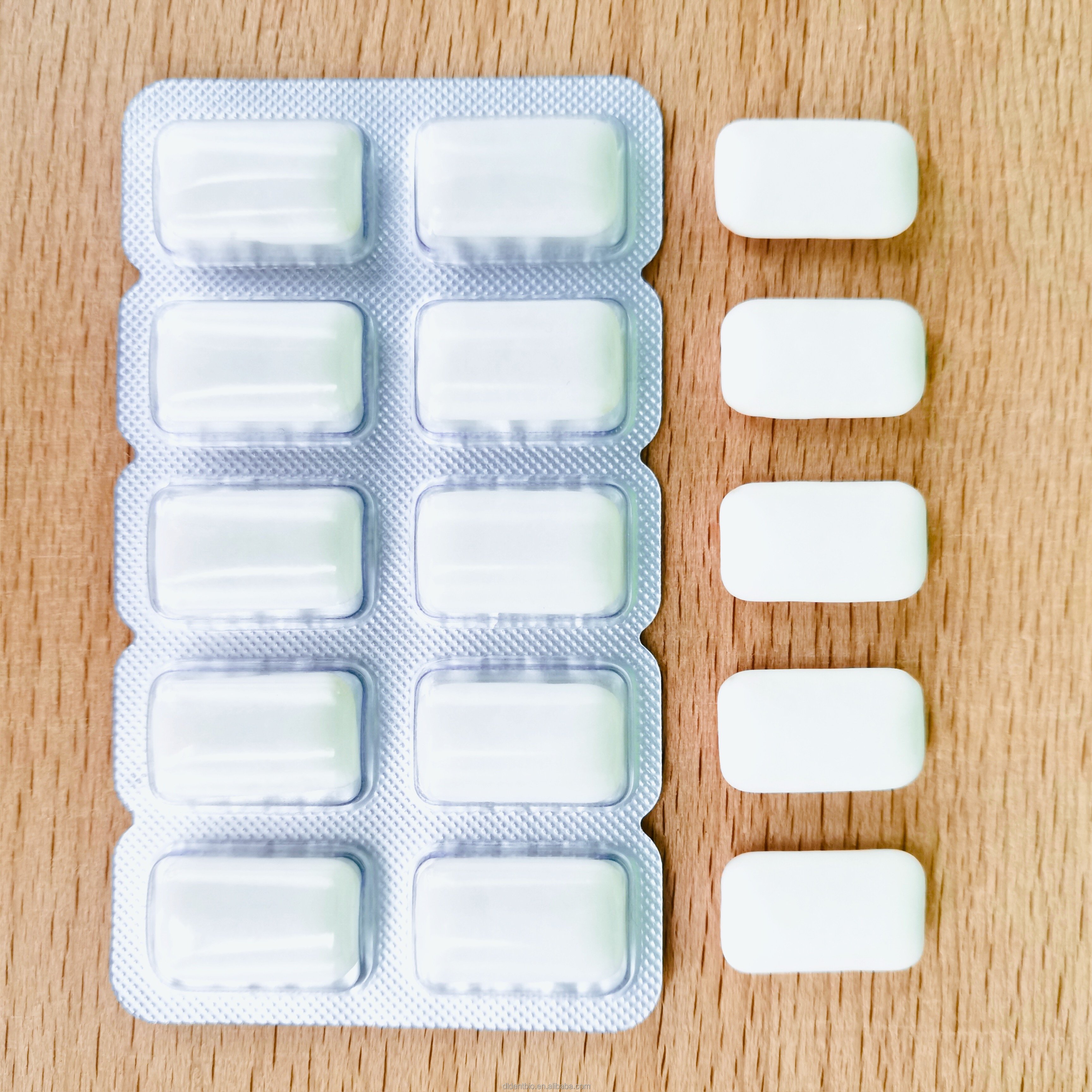 Easy Taken Blood Sugar not Raise 100% Xylitol Oral Care Chewing Gum