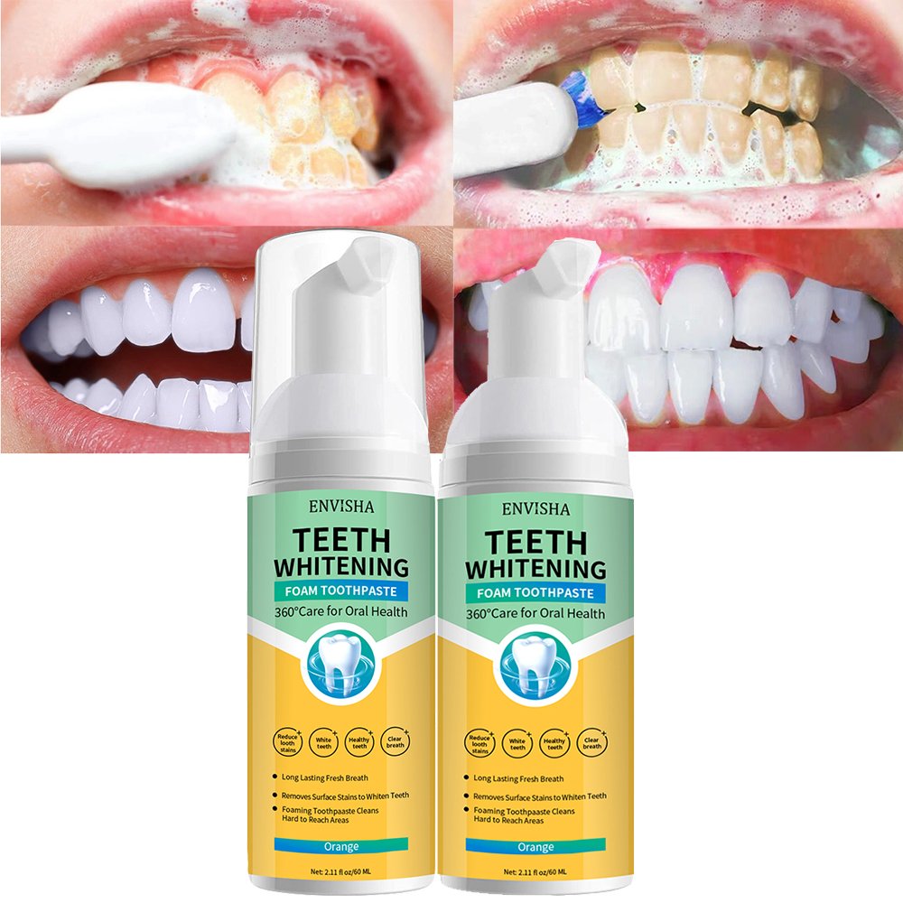 Teeth Whitening Mousse Tooth Whitening Deep Cleaning White Teeth Oral Hygiene Toothpaste Bleaching Remove Stains Dental Tool