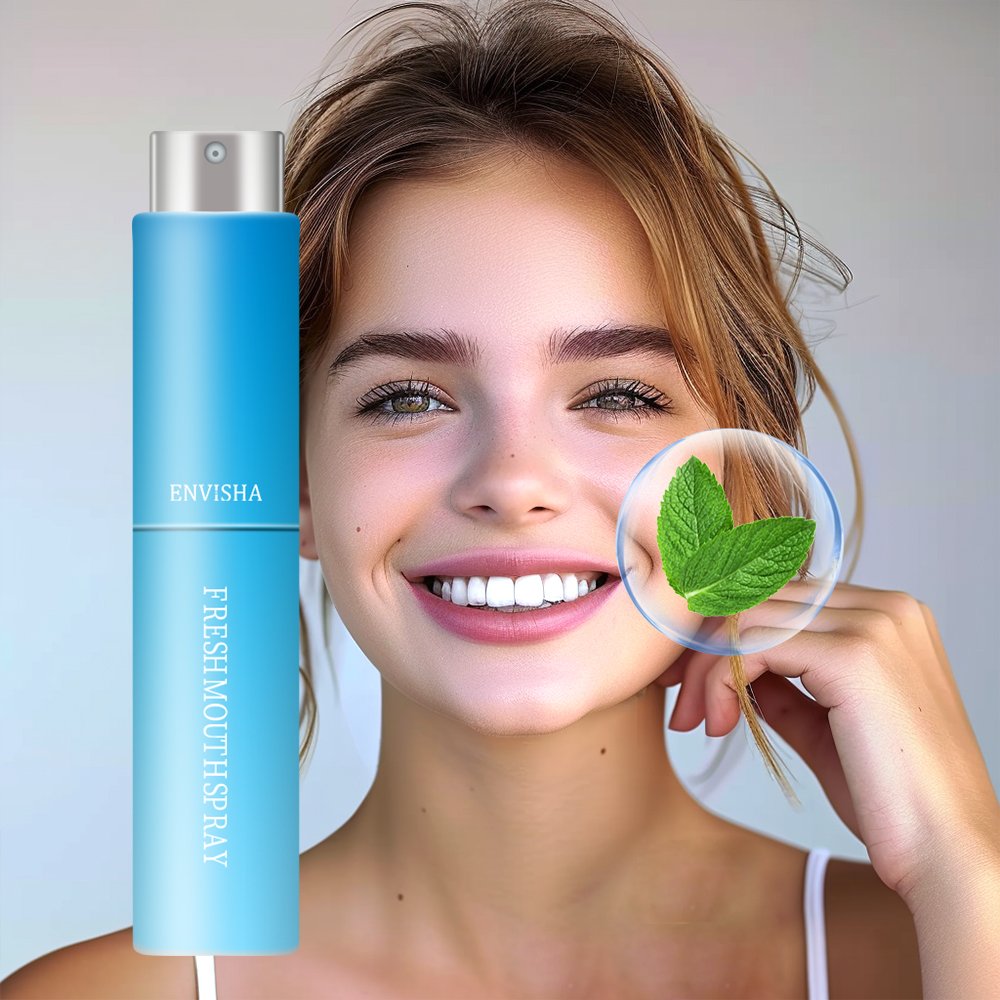 Your LOGO Oral Care Natural Breath Mouth Spray Bad Breath Portable Mint Perfume Mouth Breath Freshener Spray