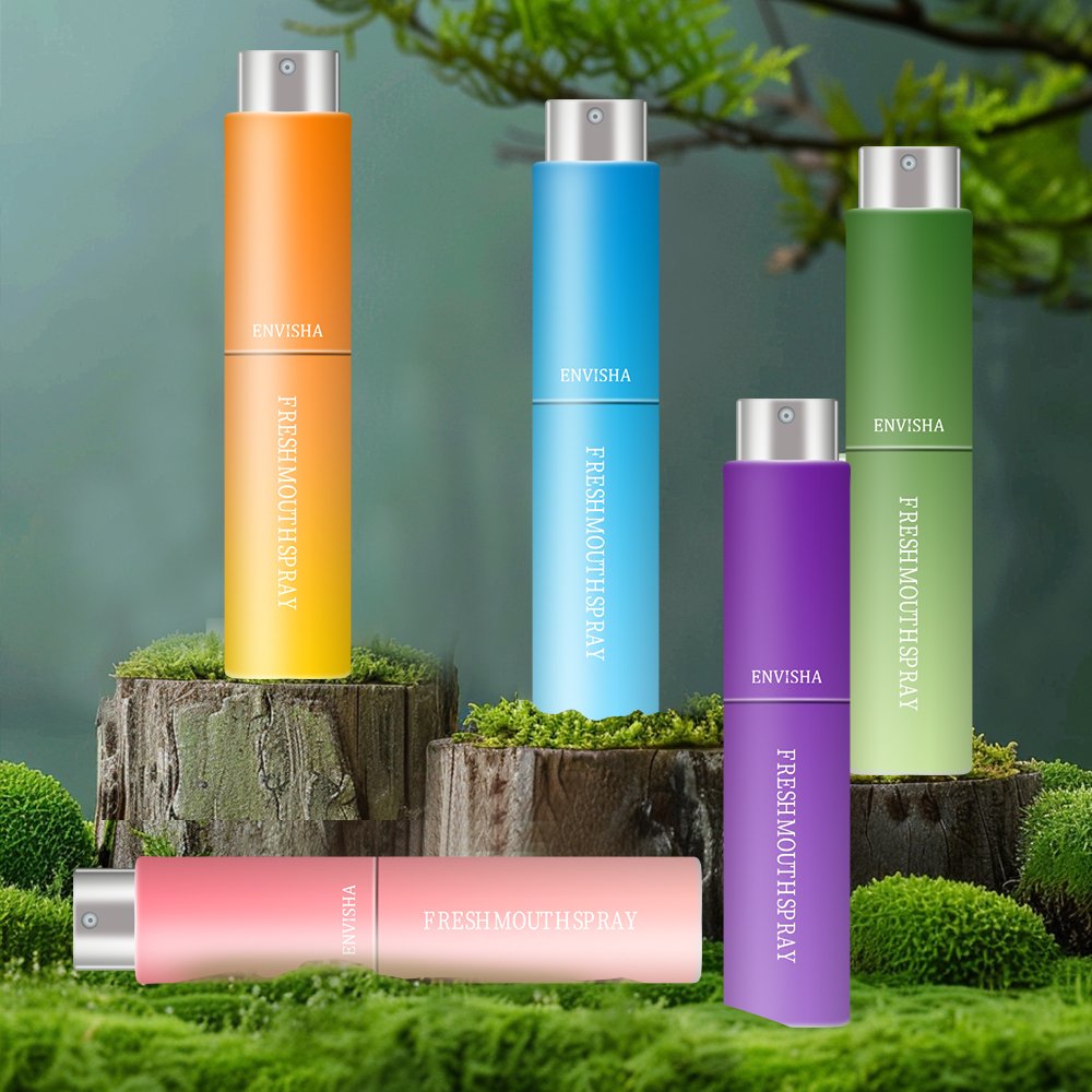 Your LOGO Oral Care Natural Breath Mouth Spray Bad Breath Portable Mint Perfume Mouth Breath Freshener Spray