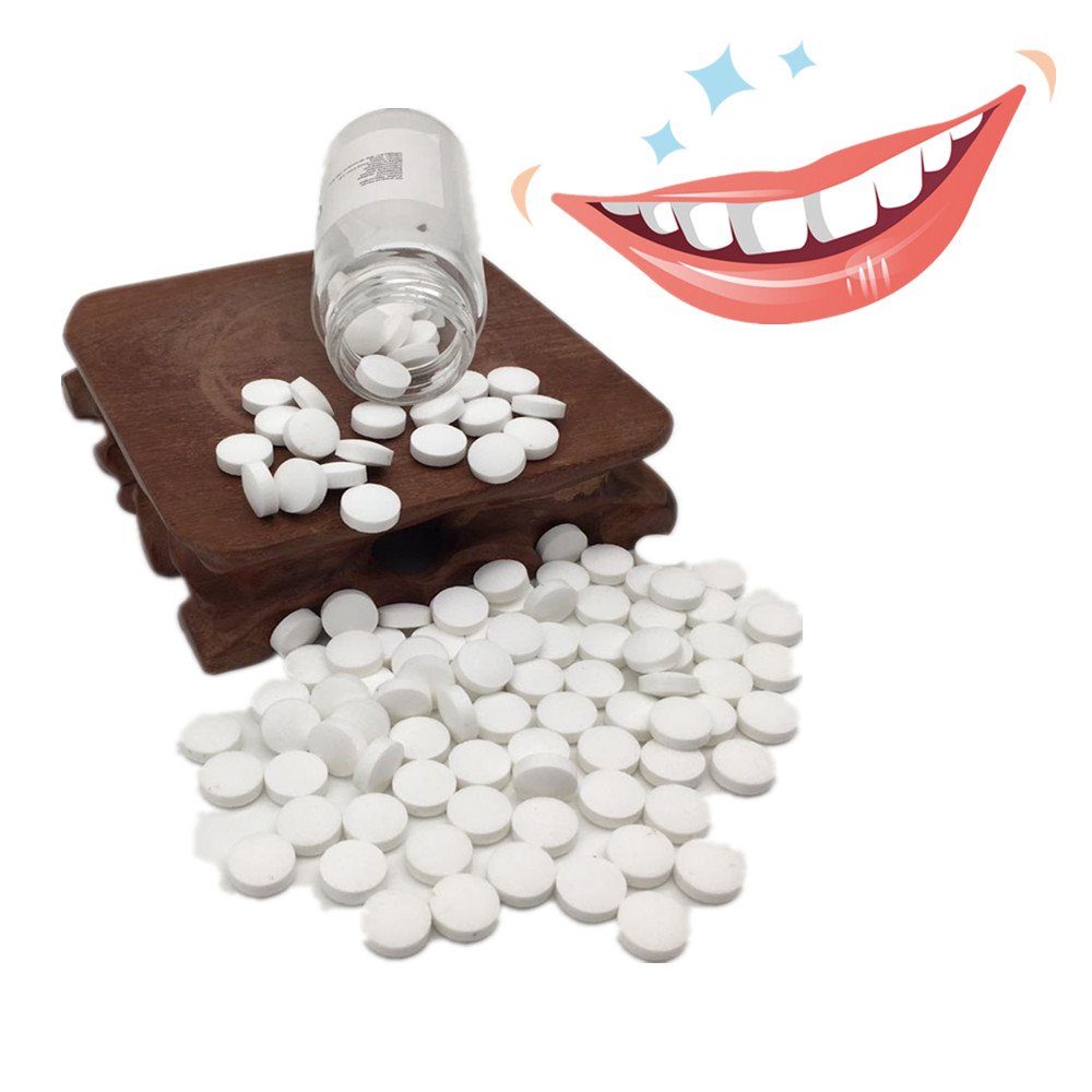 Portable Remove Bad Breath Mint Charcoal Lemon Orange Mouthwash Tablets For Adult