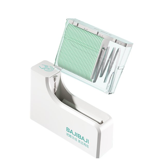 New smart touch dental floss pick dispenser floss stick that cleans teeth and freshens breath