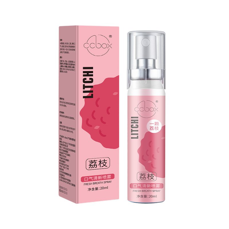 Wholesale Oral Care Portable Mouth Refreshing Breath Freshener Spray Oral Remove Bad Alcohol-Free Breath Fruit Mouth Spray