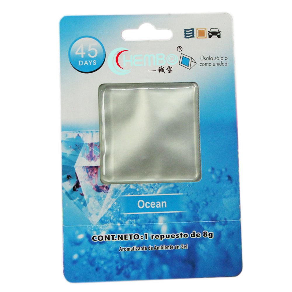 Customized Home Fragrance Scented Breathable Membrane Solid Cool Gel Air Freshener Membrane Perfume Car Air Freshener
