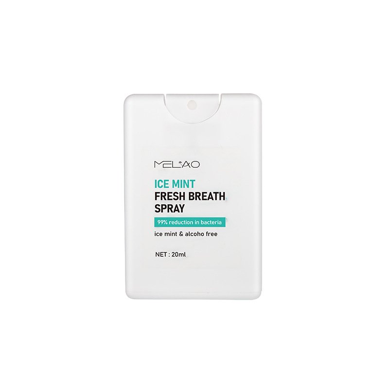 Wholesale Portable Mint and Peach Flavor Oral Freshener Spray Travel Size for Freshening Breath Oral Spray Bottle