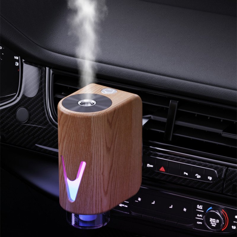 Portable Wireless Mini Car Aroma Diffuser Wall Mounted Smart Air Freshener With Auto On/Off Built-in Scent Diffuser For Cars