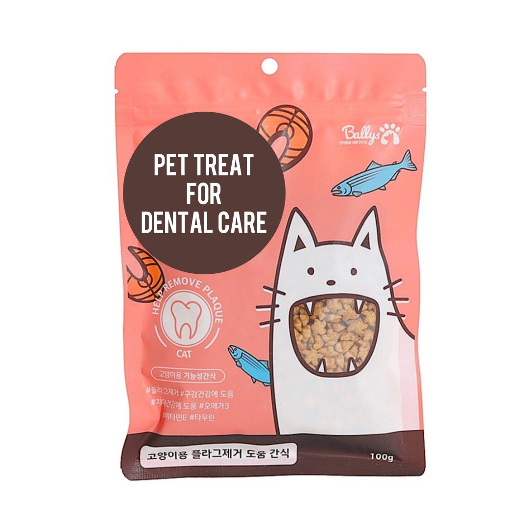 Cat Treats Dental Treats Salmon 50g, 100g FROM Korea