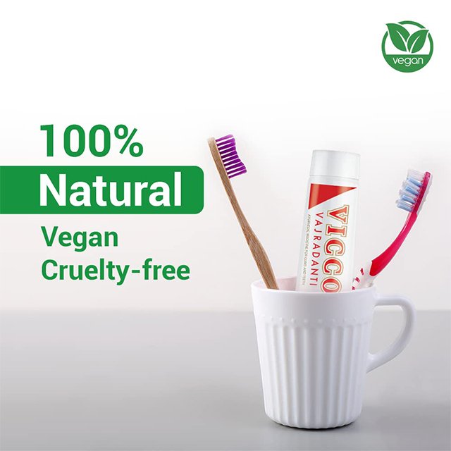 Vicco Vajardanti Herbal Toothpaste 18 Herbs and Barks - 150g