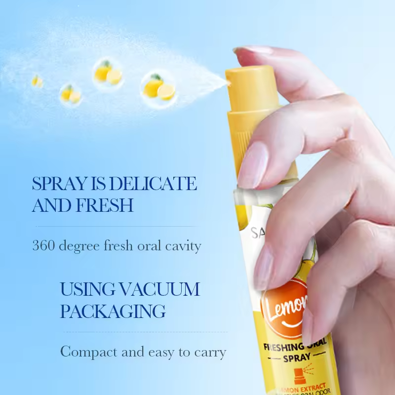 15ml Portable Refreshing Mint Perfume Mouth Breath Freshener Spray For Bad Breath