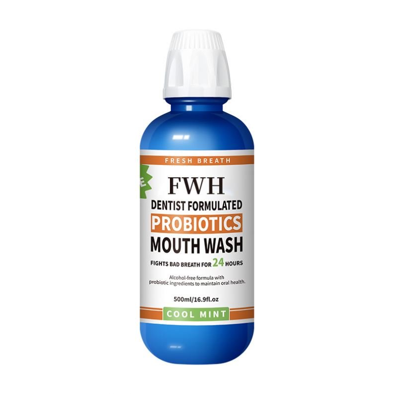 OEM Mouth Wash Probiotic Glacier Refreshing Breath Fresheners Teeth Deep Cleaning Whitening Teeth Mouthwash Oral Care