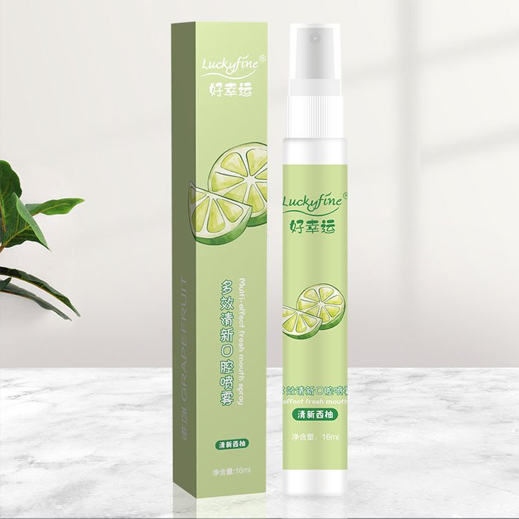 Hot Selling Mint Flavor Portable Oral Refreshing Mouth Spray Peach Scent Mouth Oral Spray Remove Bad Breath