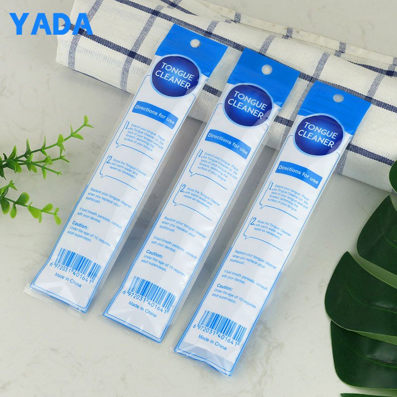 Wholesale Multifunction Reduce Bad breath Silicone Dual Action Tongue Cleaner Brush Tongue Cleaner