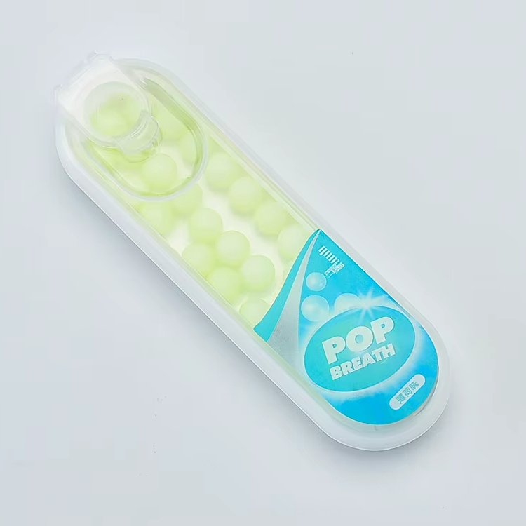 Wholesale Manufacturer Fruity Mouth Fresh Breath Freshener Candies Burst Bead Gelatin Liquid Mints Candy