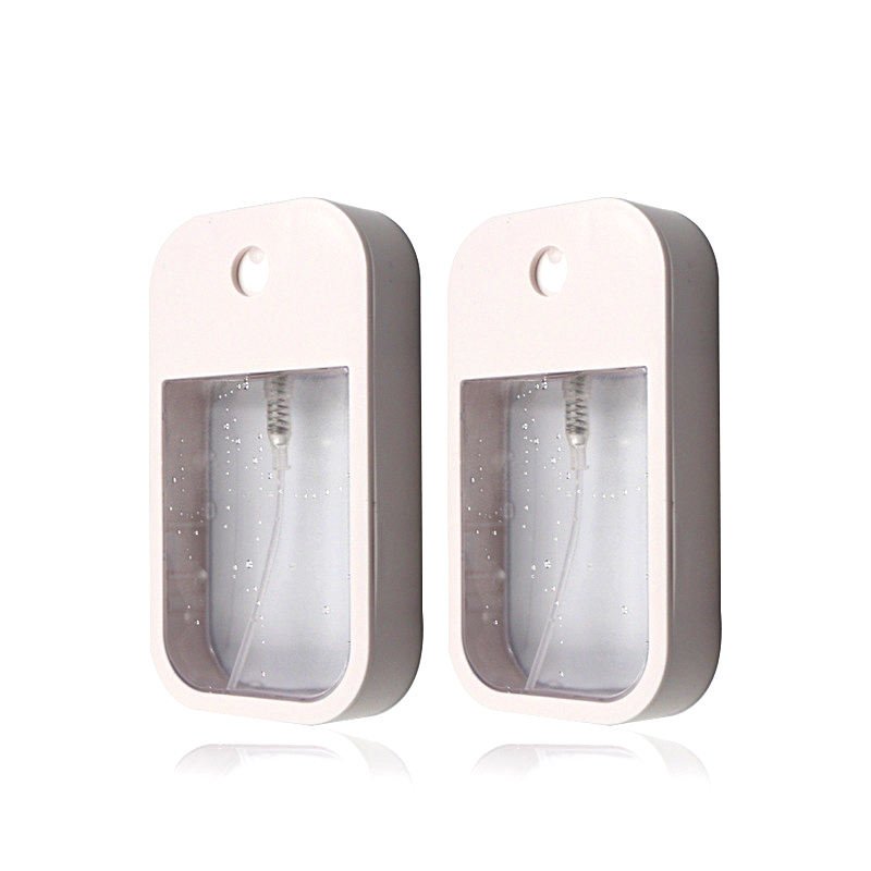 Factory Price 40ml Customized Label Perfume Hand Wash Liquid Portable Plastic Card Bottle Spray